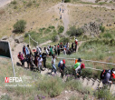 گزارش تصویری صعود دانشجویان علوم پزشکی منطقه ۲ کشور به قلعه تاریخی ضحاک