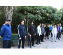 ورزش صبحگاهی ددانشگاهیان در دانشگاه تبریز